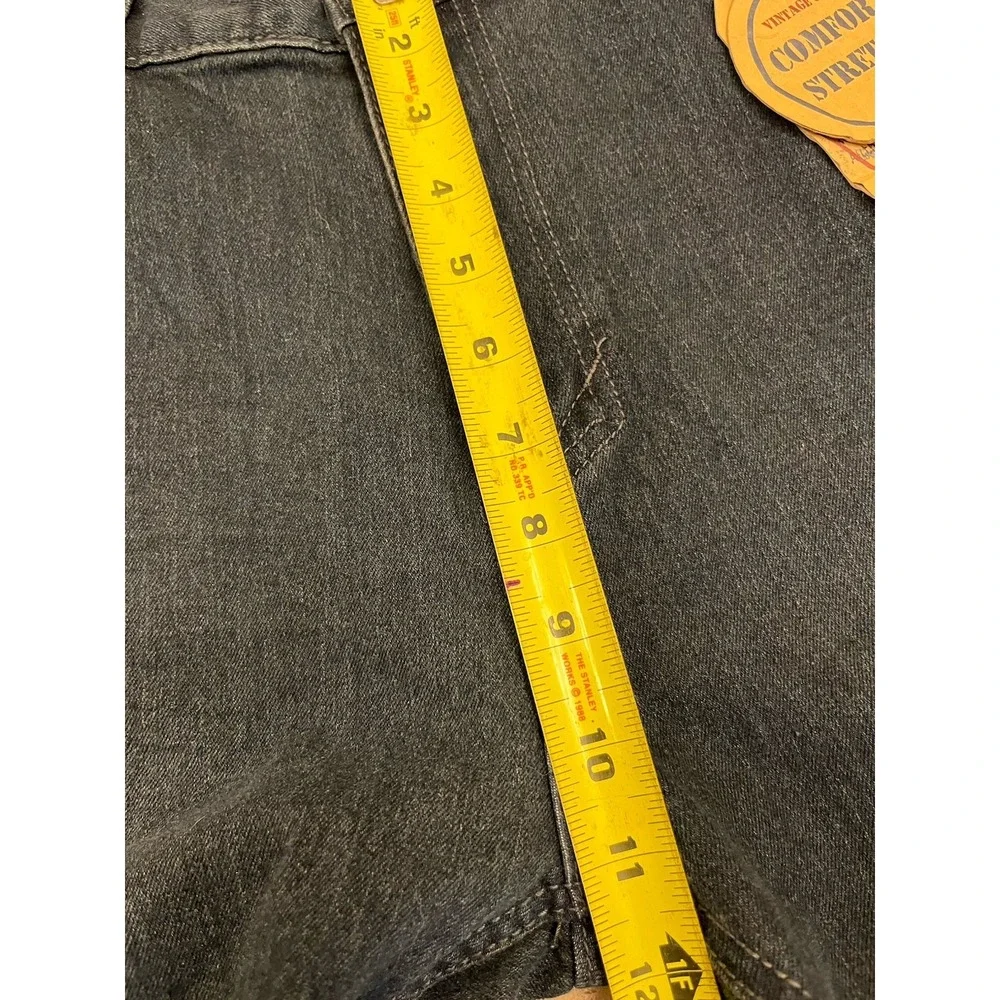 Vintage Genes 1891 Jeans Mens Slim Straight Denim Dark Blue  NWT Sz  36 x 30